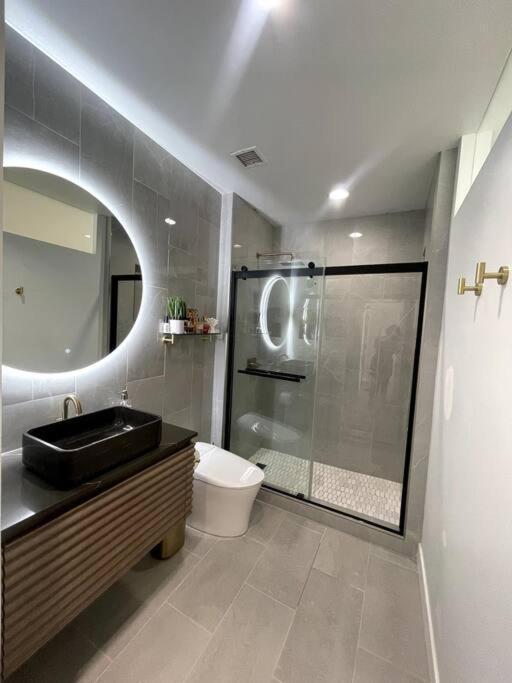 Luxury Highrise Condo Downtown La Los Angeles Esterno foto