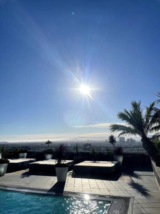 Luxury Highrise Condo Downtown La Los Angeles Esterno foto